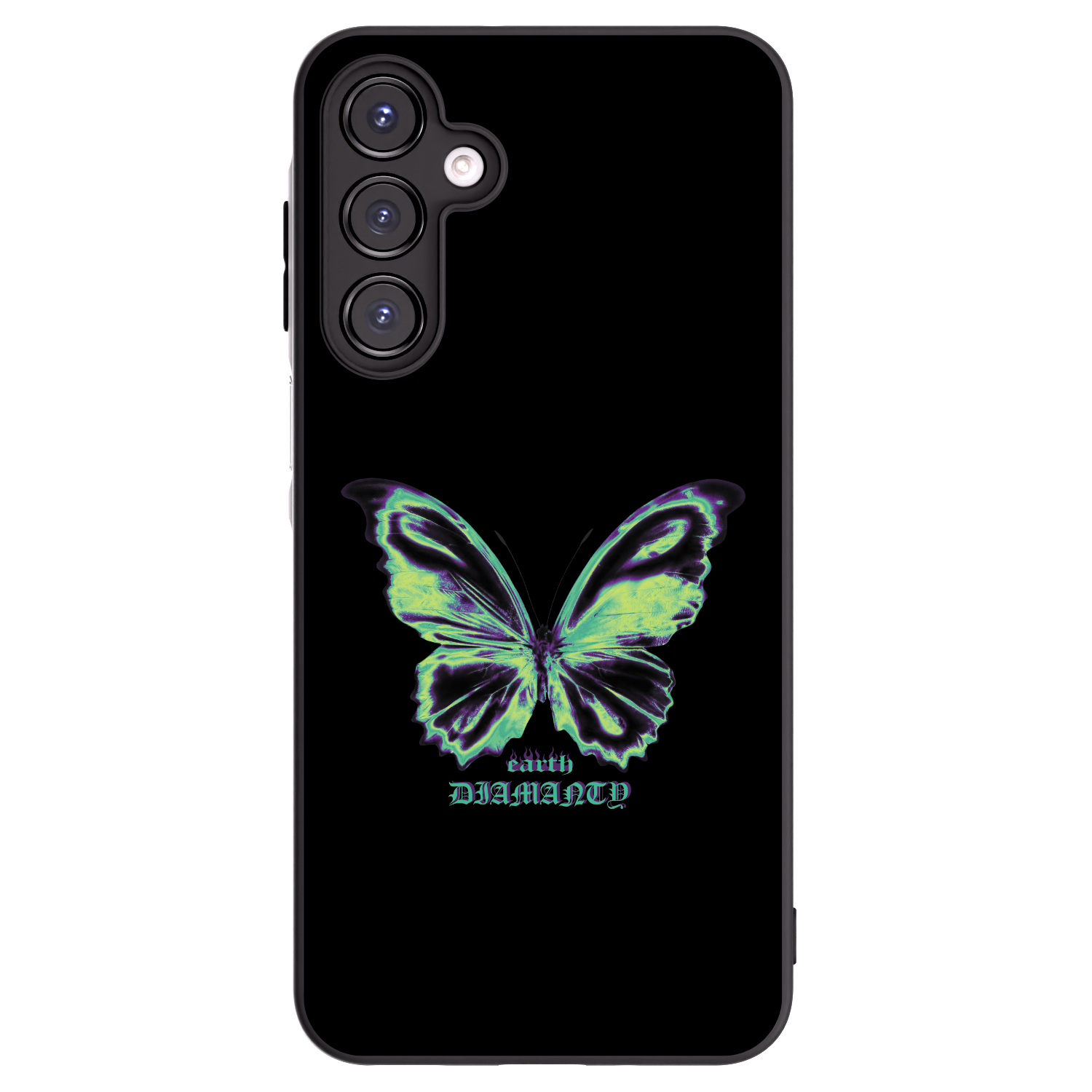 Picasee silikónový čierny obal pre Samsung Galaxy A16 5G - Diamanty Blue