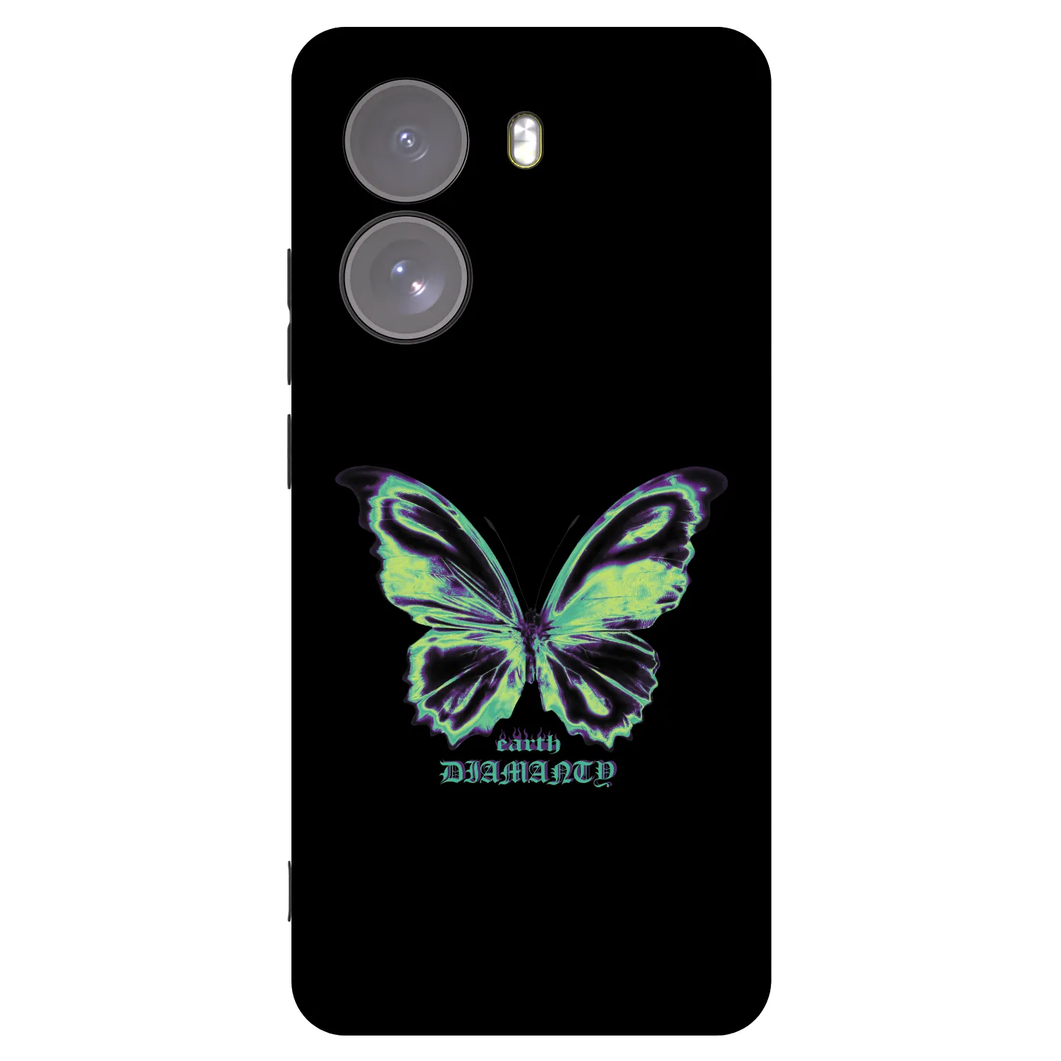 Picasee silikónový čierny obal pre Xiaomi Poco X7 - Diamanty Blue