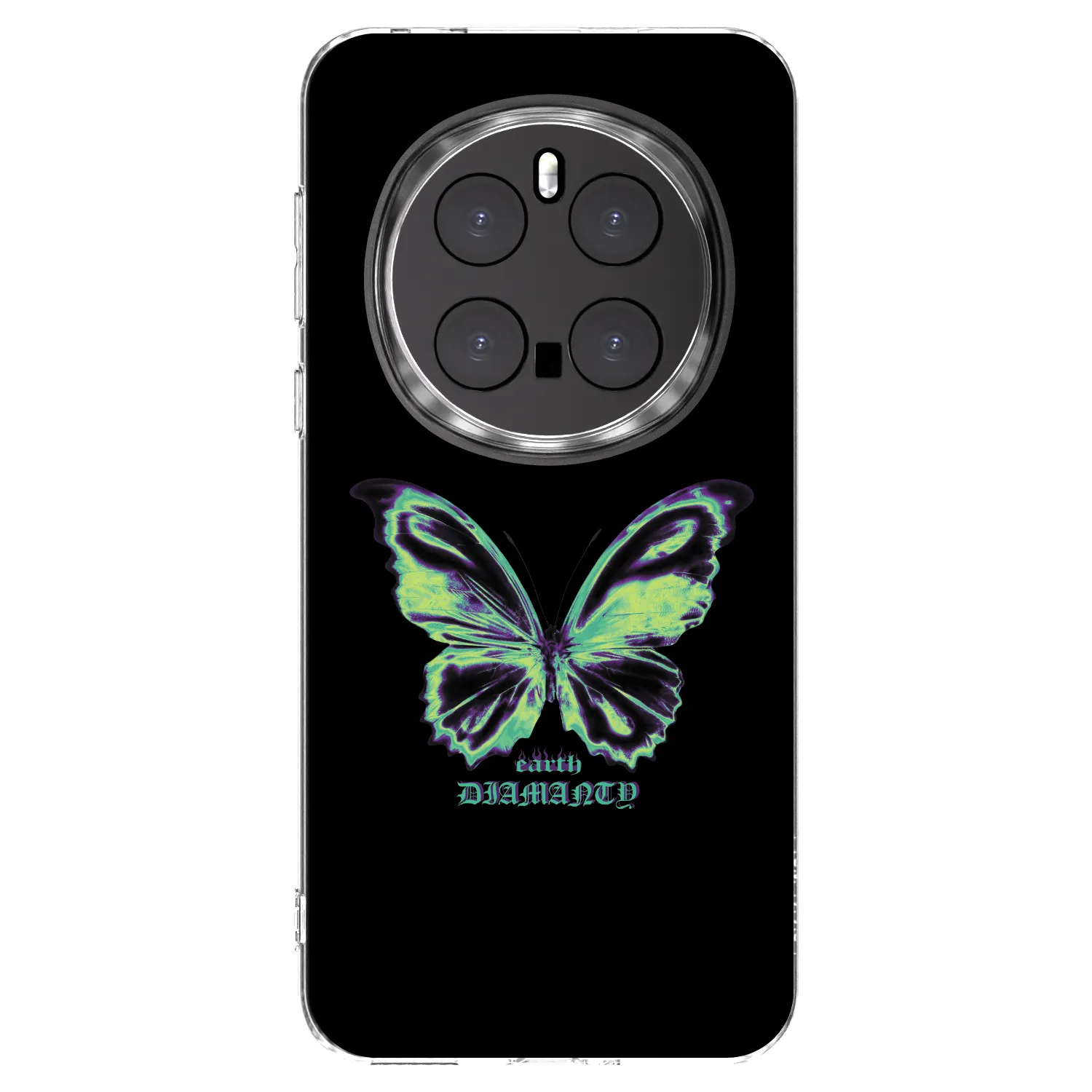 Picasee silikónový prehľadný obal pre Honor Magic7 Pro 5G - Diamanty Blue
