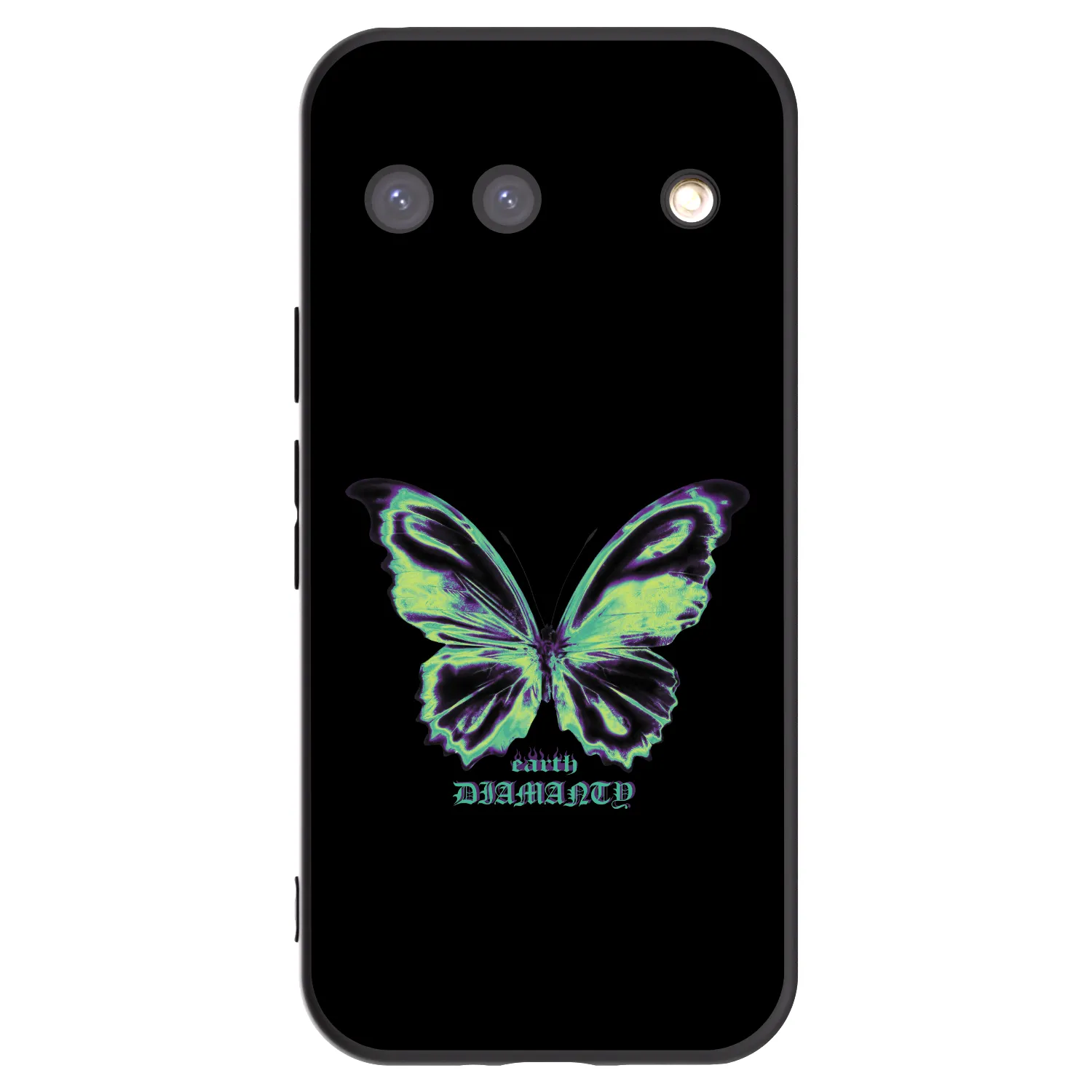 Picasee silikónový čierny obal pre Google Pixel 9 - Diamanty Blue