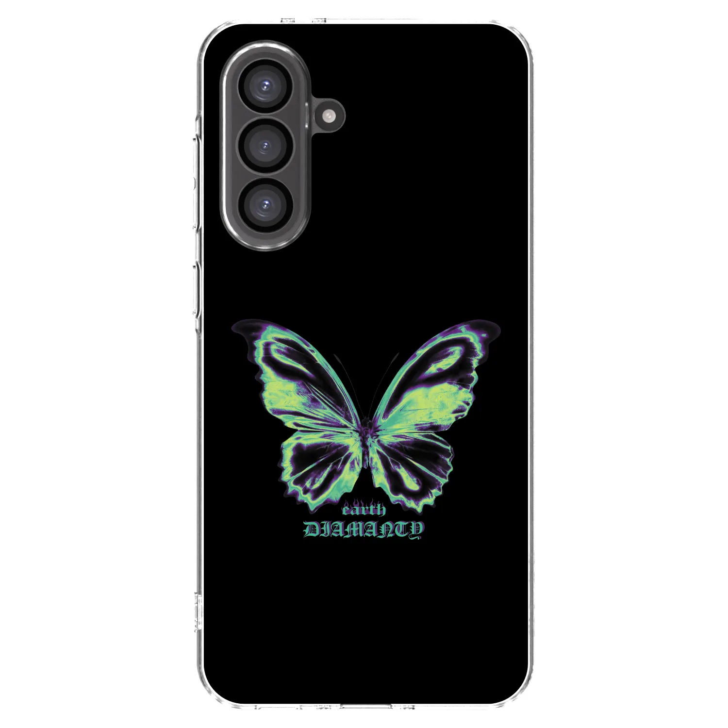 Picasee silikónový prehľadný obal pre Samsung Galaxy A56 5G A566B - Diamanty Blue