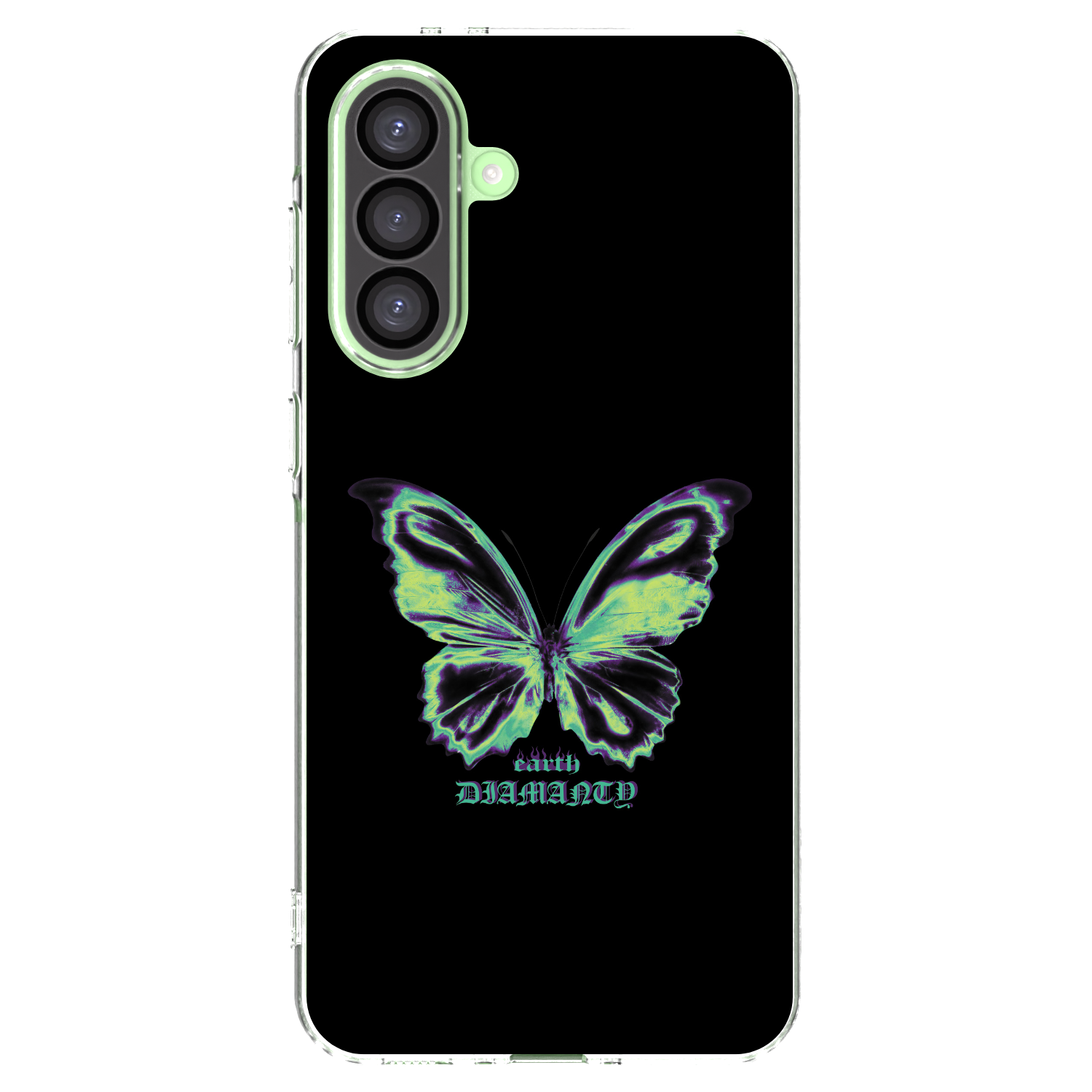 Picasee silikónový prehľadný obal pre Samsung Galaxy A26 5G A266B - Diamanty Blue