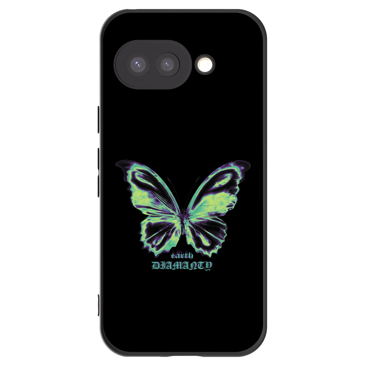 Picasee silikónový čierny obal pre Google Pixel 9a - Diamanty Blue