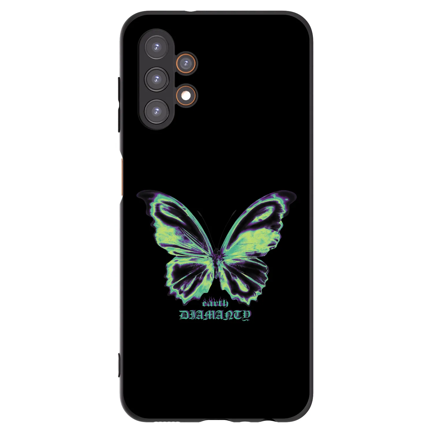 Picasee silikónový čierny obal pre Samsung Galaxy A13 5G - Diamanty Blue