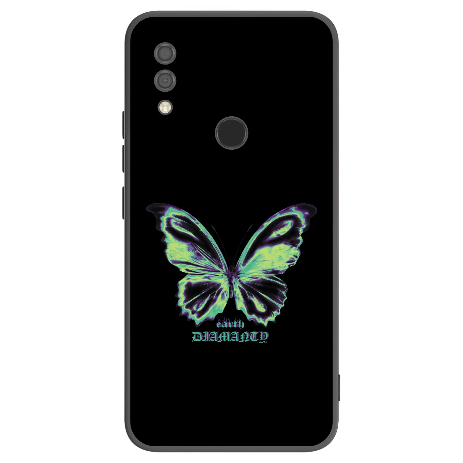 Picasee silikónový čierny obal pre Xiaomi Redmi 7 - Diamanty Blue