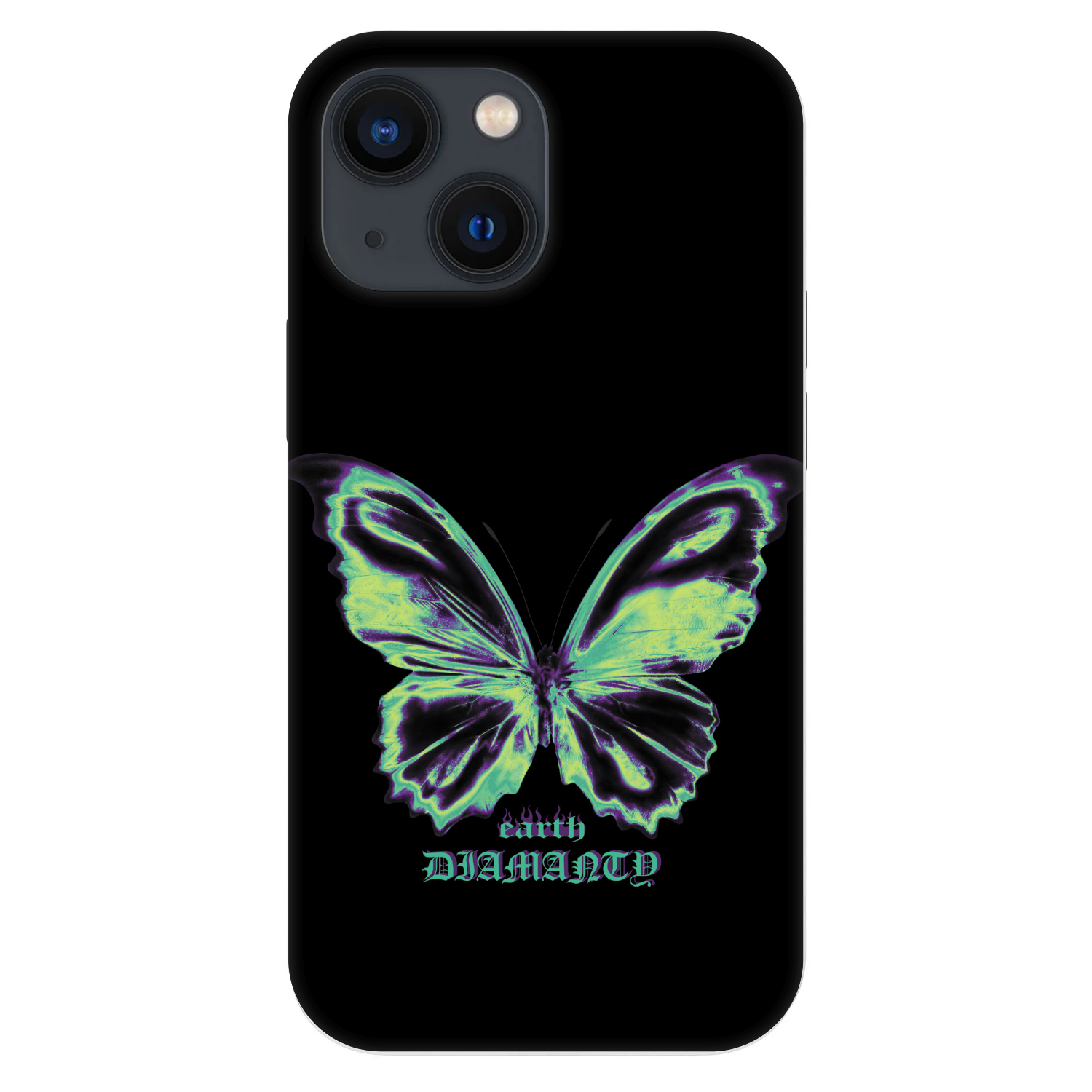Picasee Fashion Case pre Apple iPhone 13 mini - Diamanty Blue