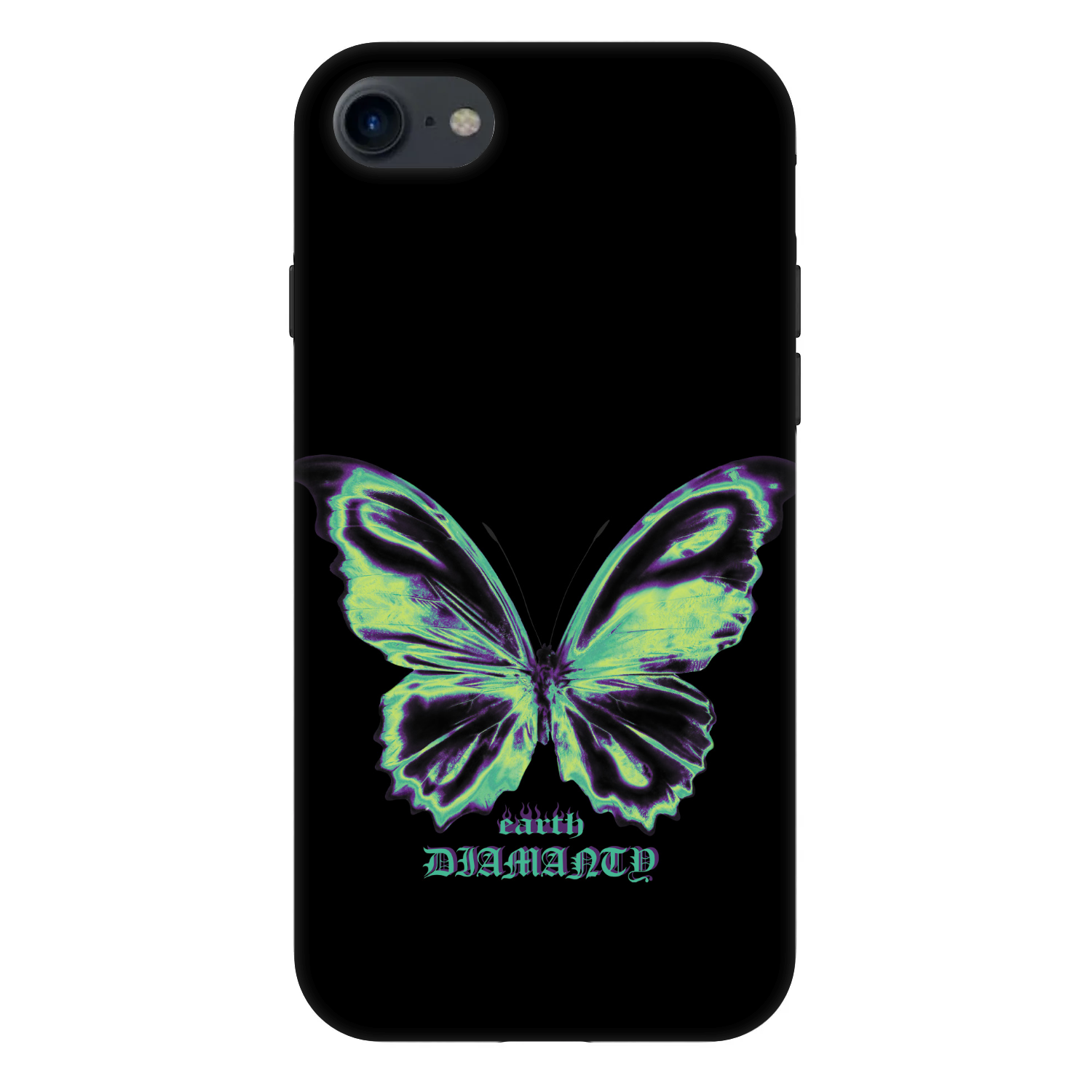 Picasee Fashion Case pre Apple iPhone SE 2020 - Diamanty Blue