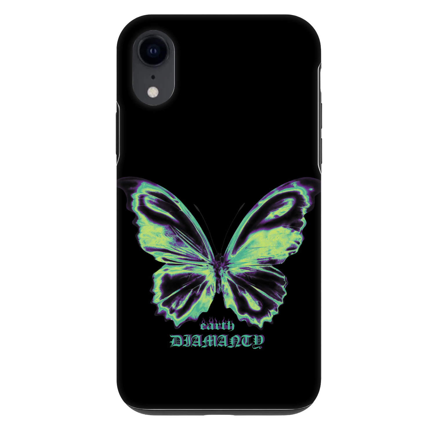 Picasee Fashion Case pre Apple iPhone XR - Diamanty Blue