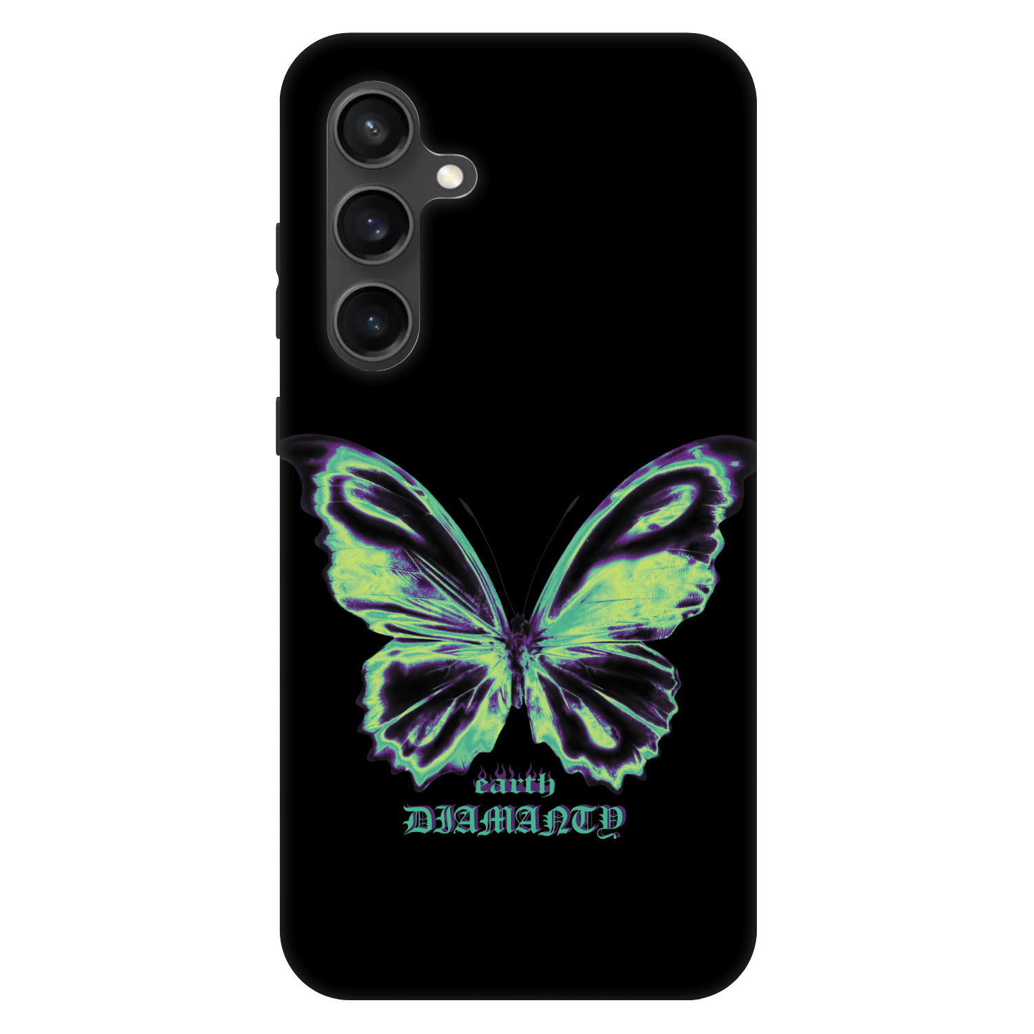 Picasee Fashion Case pre Samsung Galaxy S24 FE S721B - Diamanty Blue