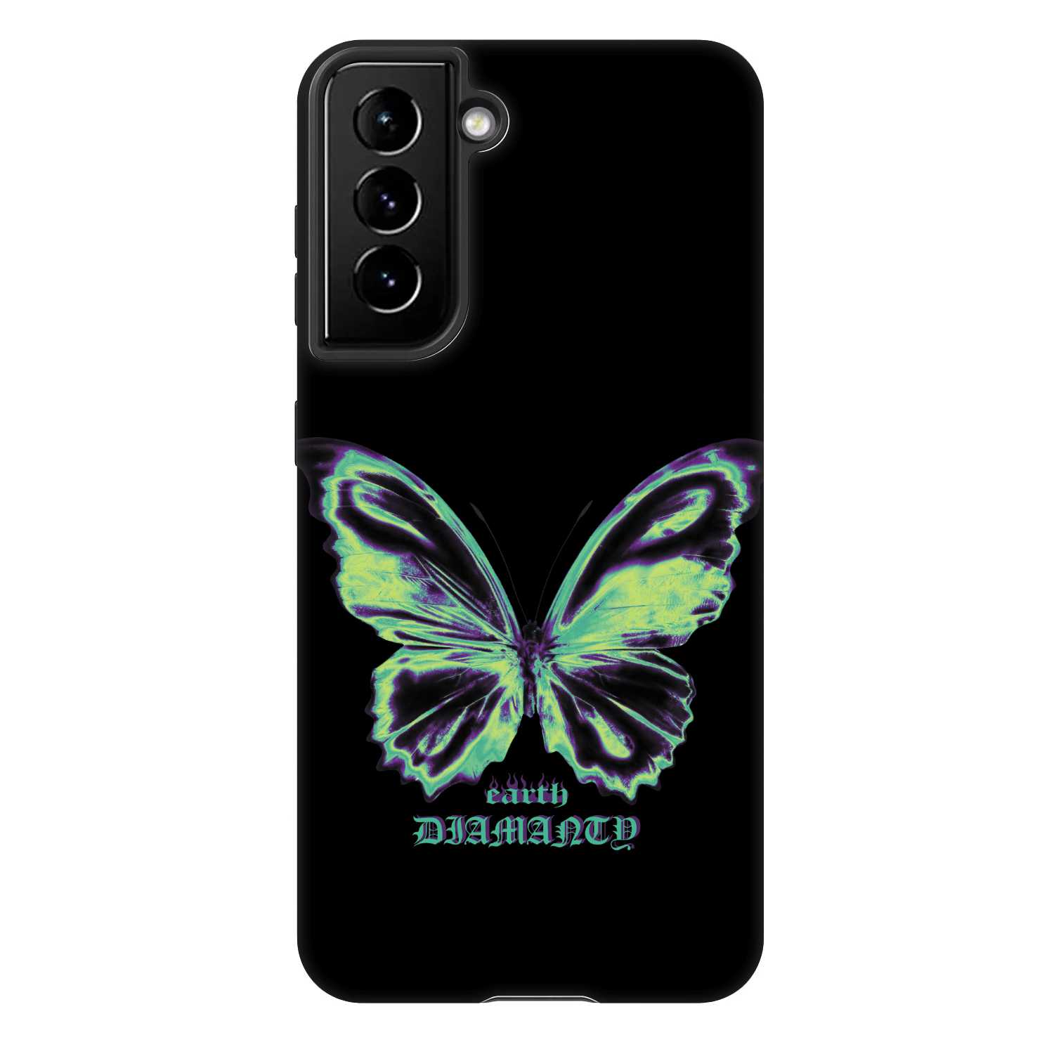 Picasee Fashion Case pre Samsung Galaxy S22 5G - Diamanty Blue