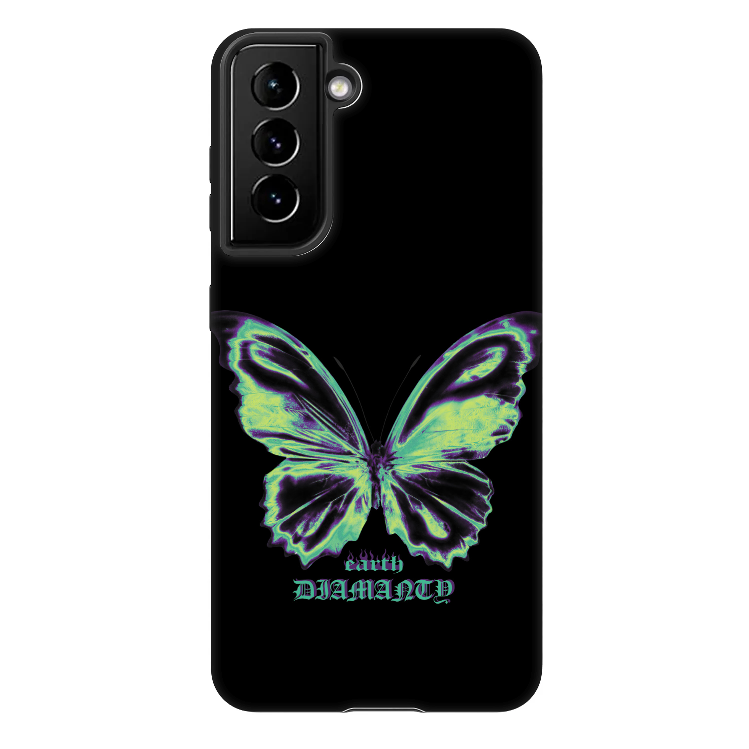 Picasee Fashion Case pre Samsung Galaxy S21 FE 5G - Diamanty Blue