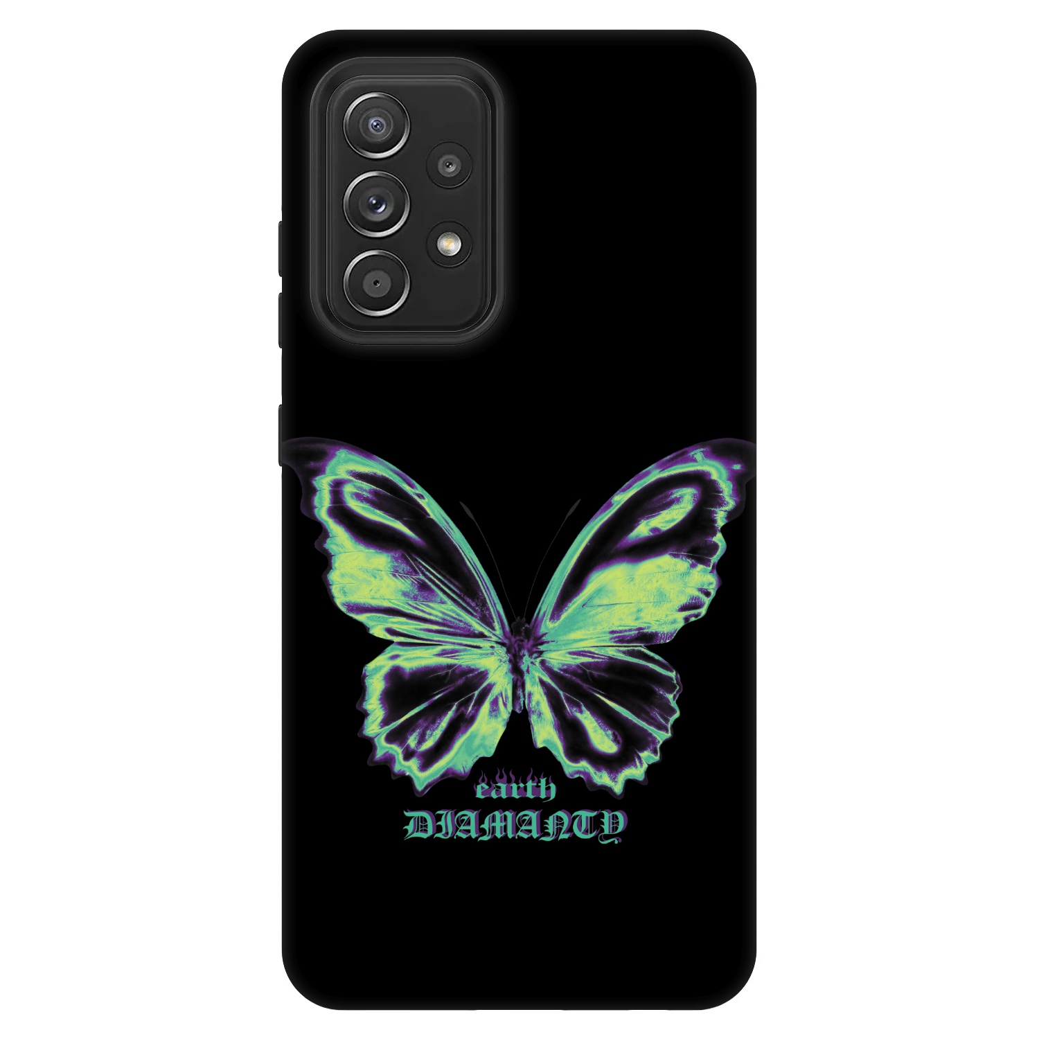 Picasee Fashion Case pre Samsung Galaxy A52s 5G A528B - Diamanty Blue