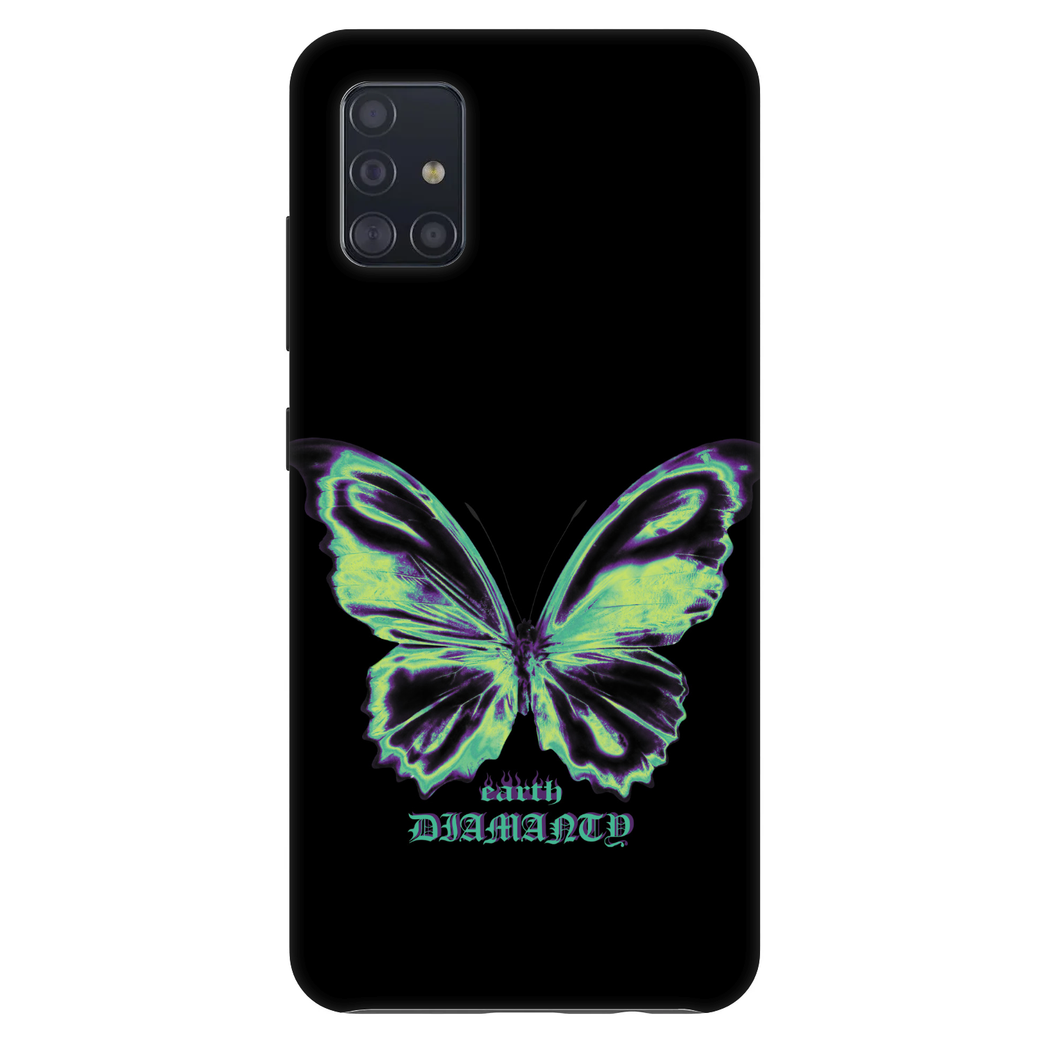 Picasee Fashion Case pre Samsung Galaxy A51 A515F - Diamanty Blue