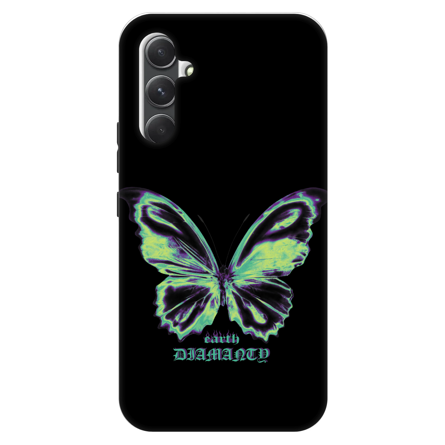 Picasee Fashion Case pre Samsung Galaxy A34 5G A346B - Diamanty Blue