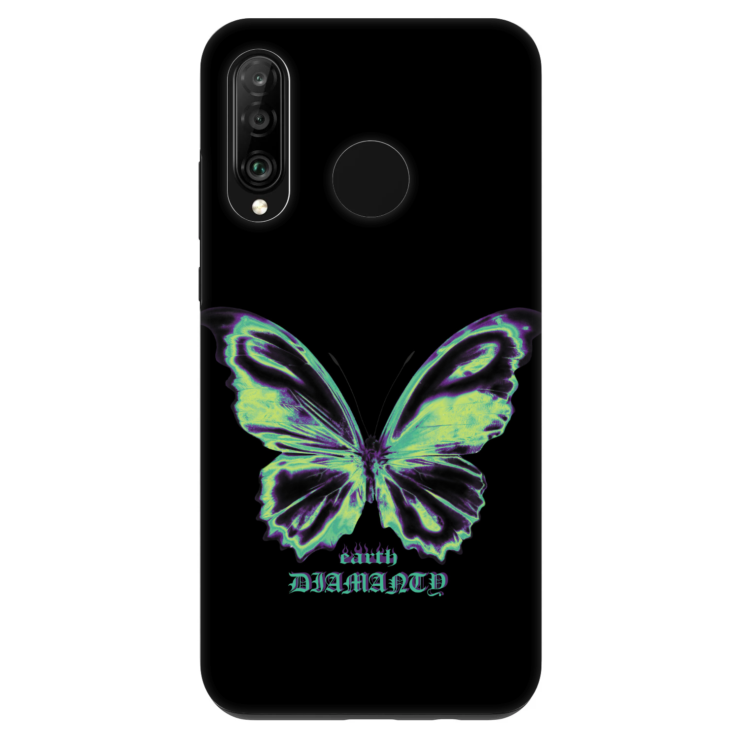 Picasee Fashion Case pre Huawei P30 Lite - Diamanty Blue