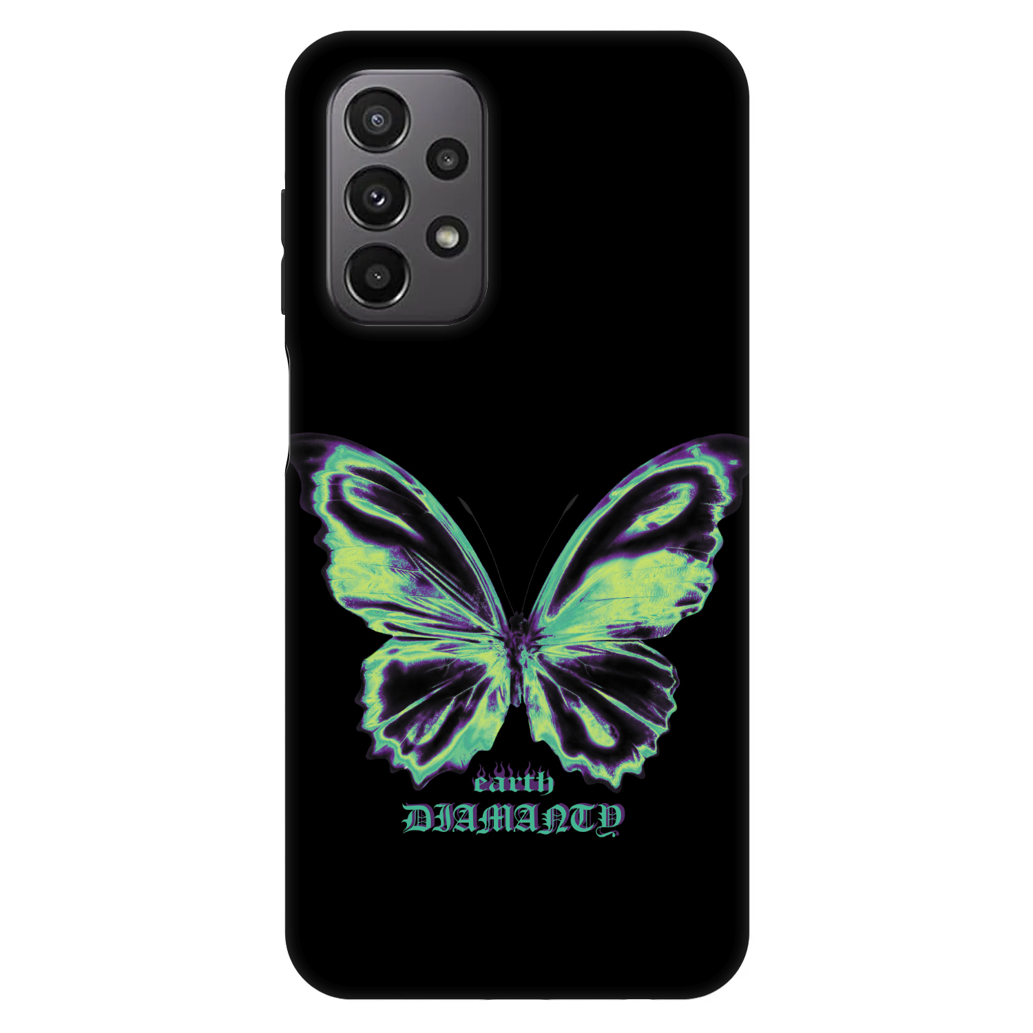 Picasee Fashion Case pre Samsung Galaxy A23 A235F 4G - Diamanty Blue