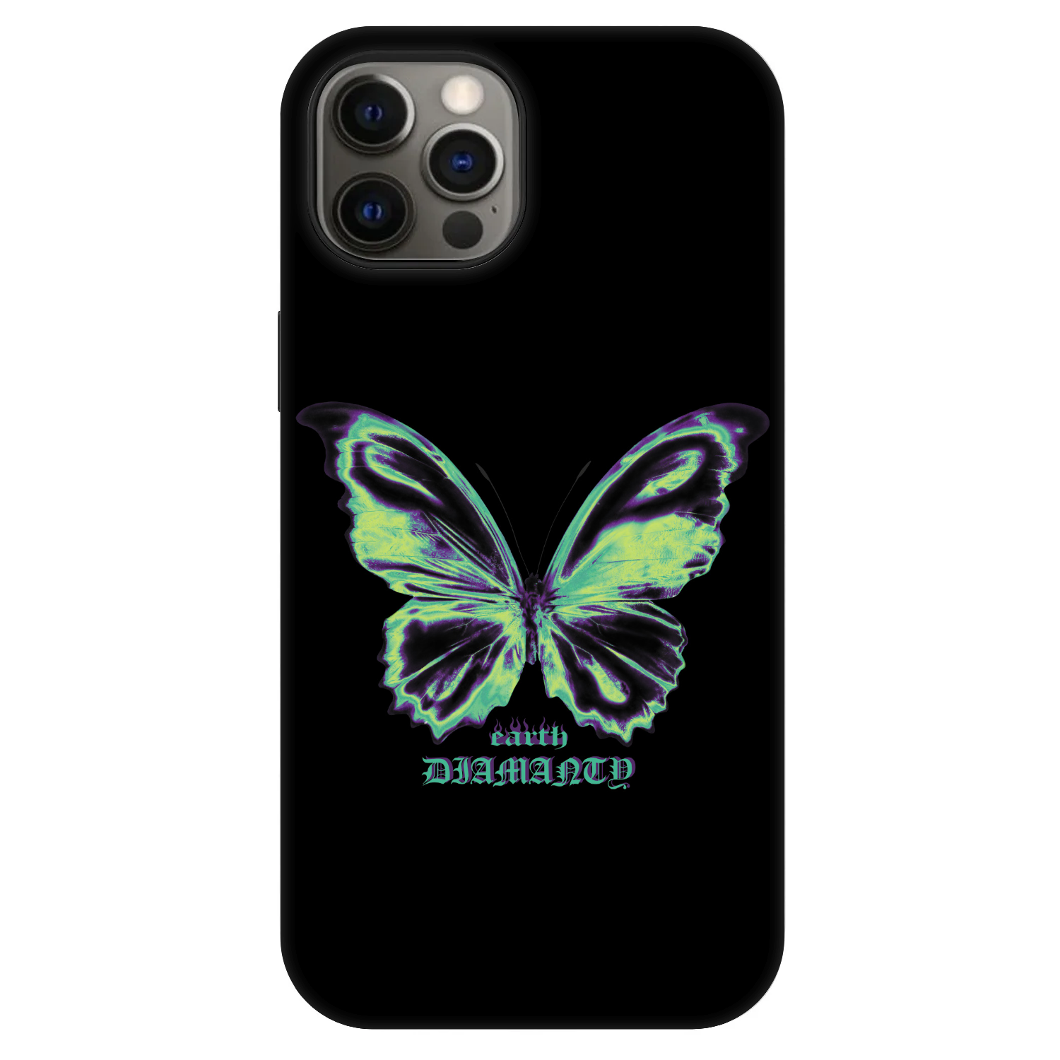 Picasee Fashion Case MagSafe pre Apple iPhone 12 - Diamanty Blue