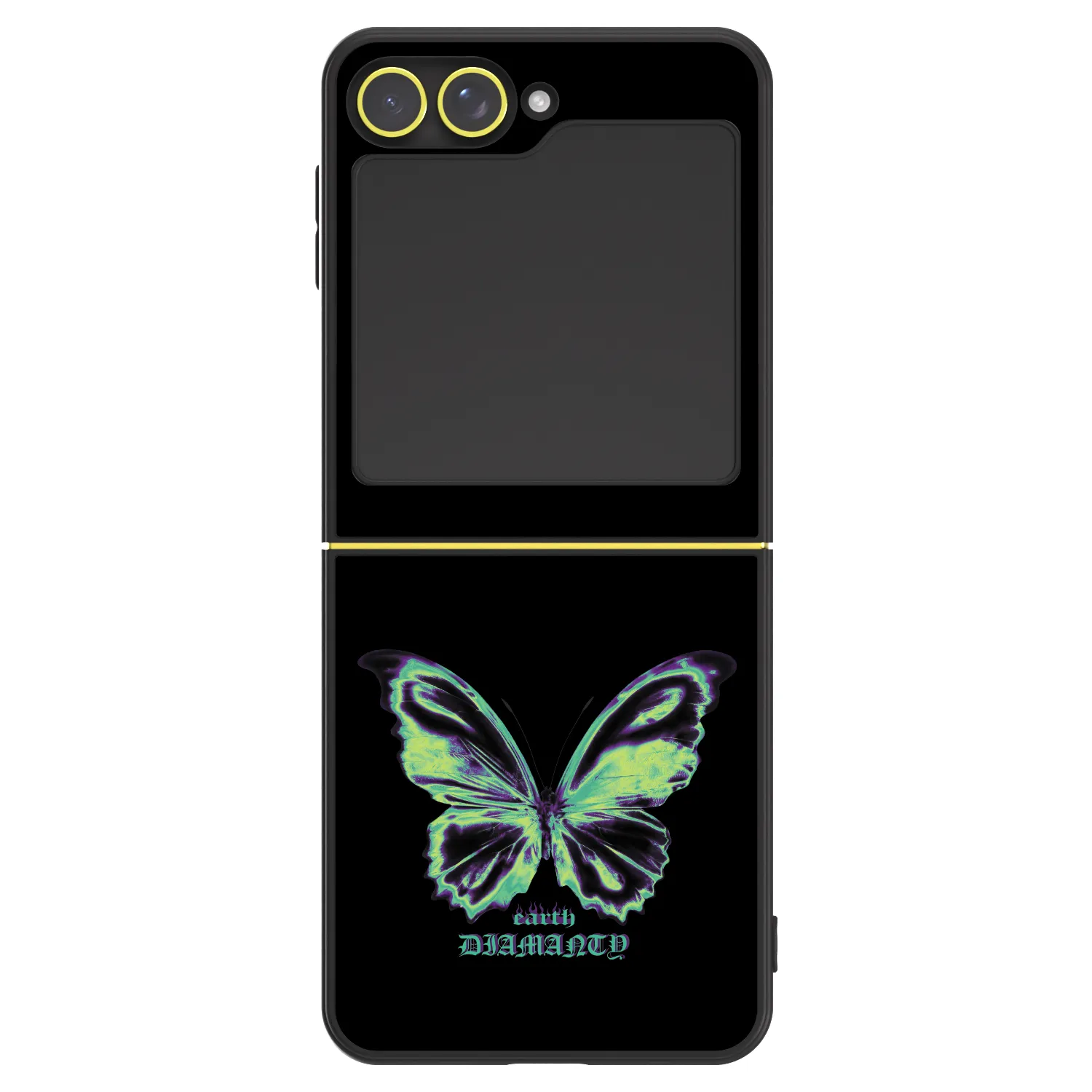 Picasee ULTIMATE CASE pro Samsung Galaxy Z Flip7 FE 5G - Diamanty Blue