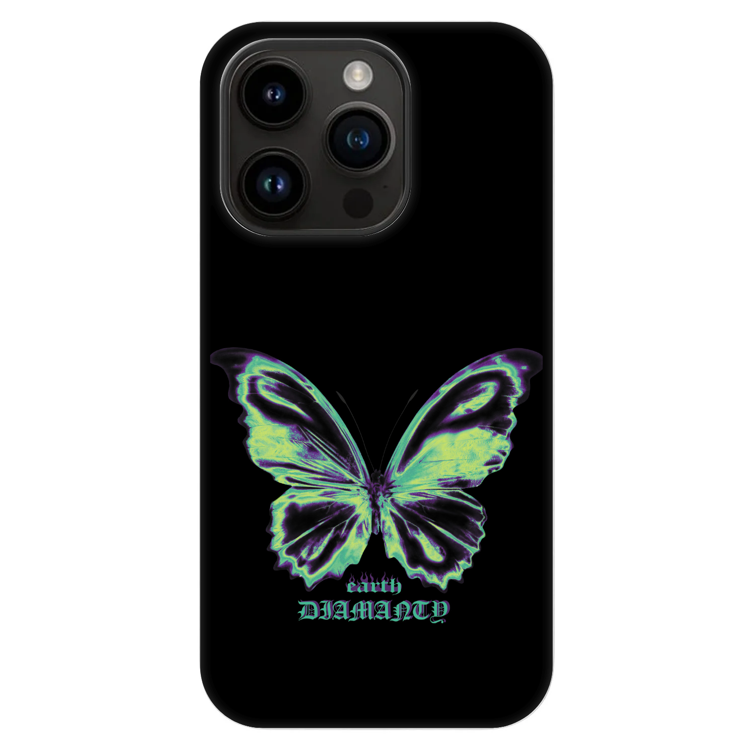 Picasee Fashion Case MagSafe pre Apple iPhone 14 Pro - Diamanty Blue