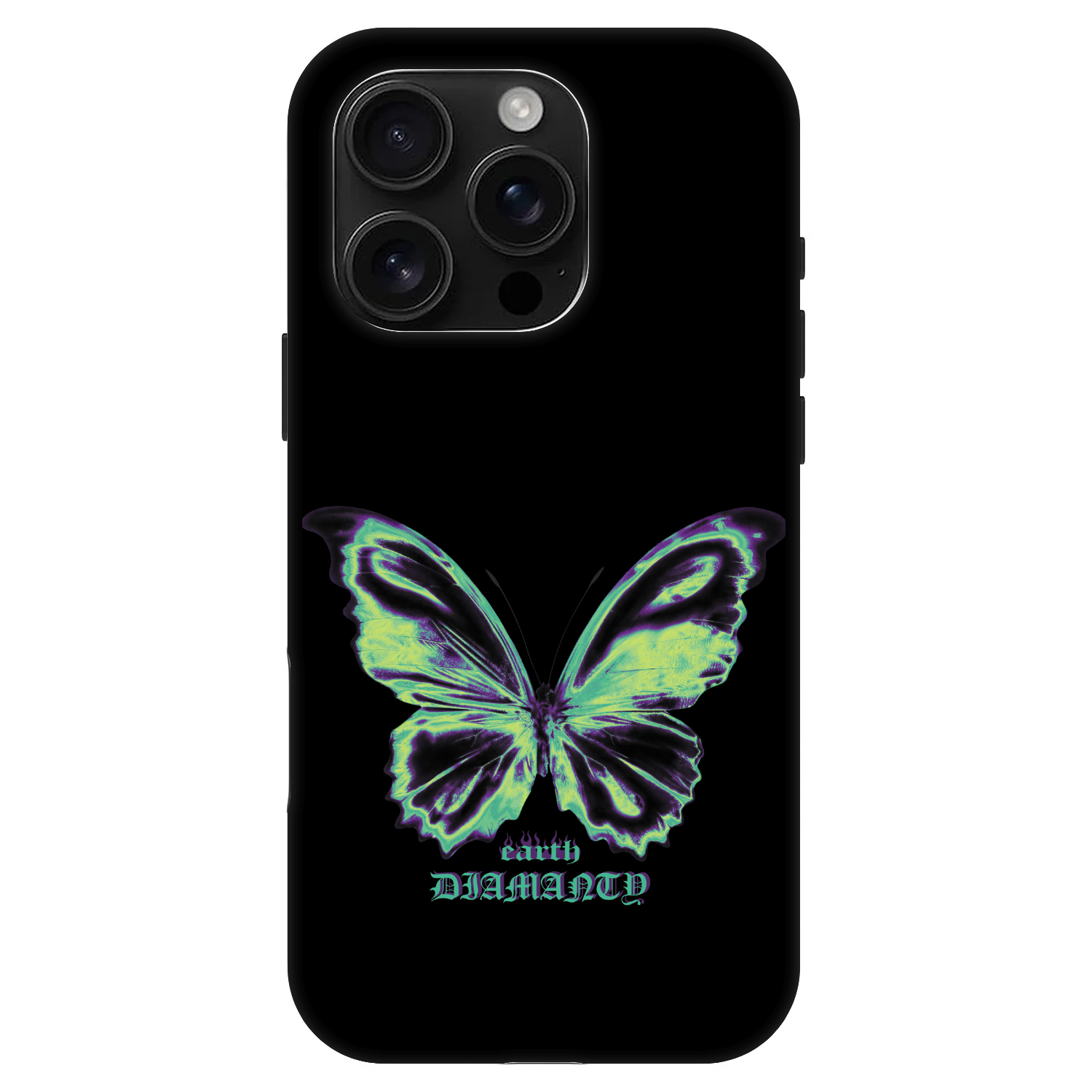 Picasee Fashion Case MagSafe pre Apple iPhone 16 Pro - Diamanty Blue