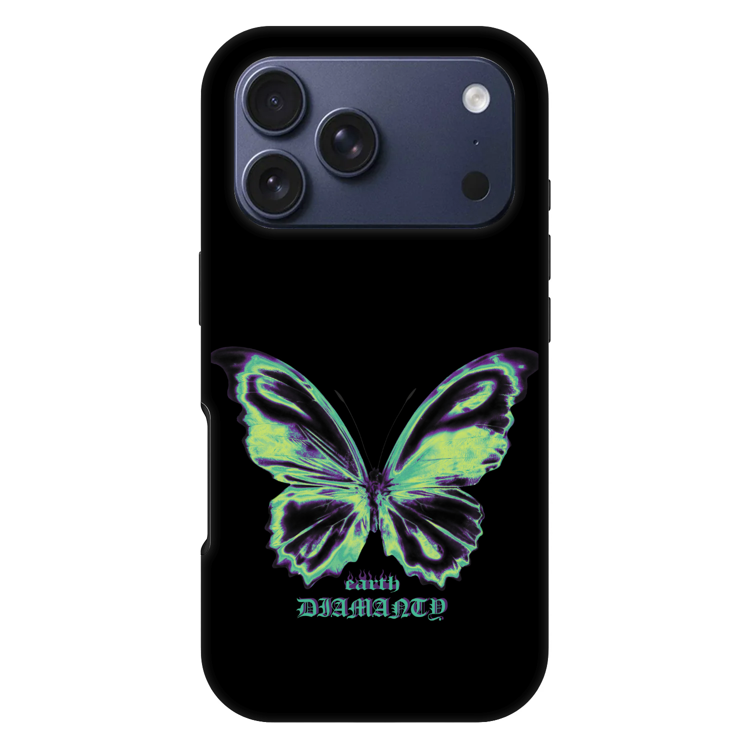 Picasee Fashion Case MagSafe pre Apple iPhone 17 Pro - Diamanty Blue