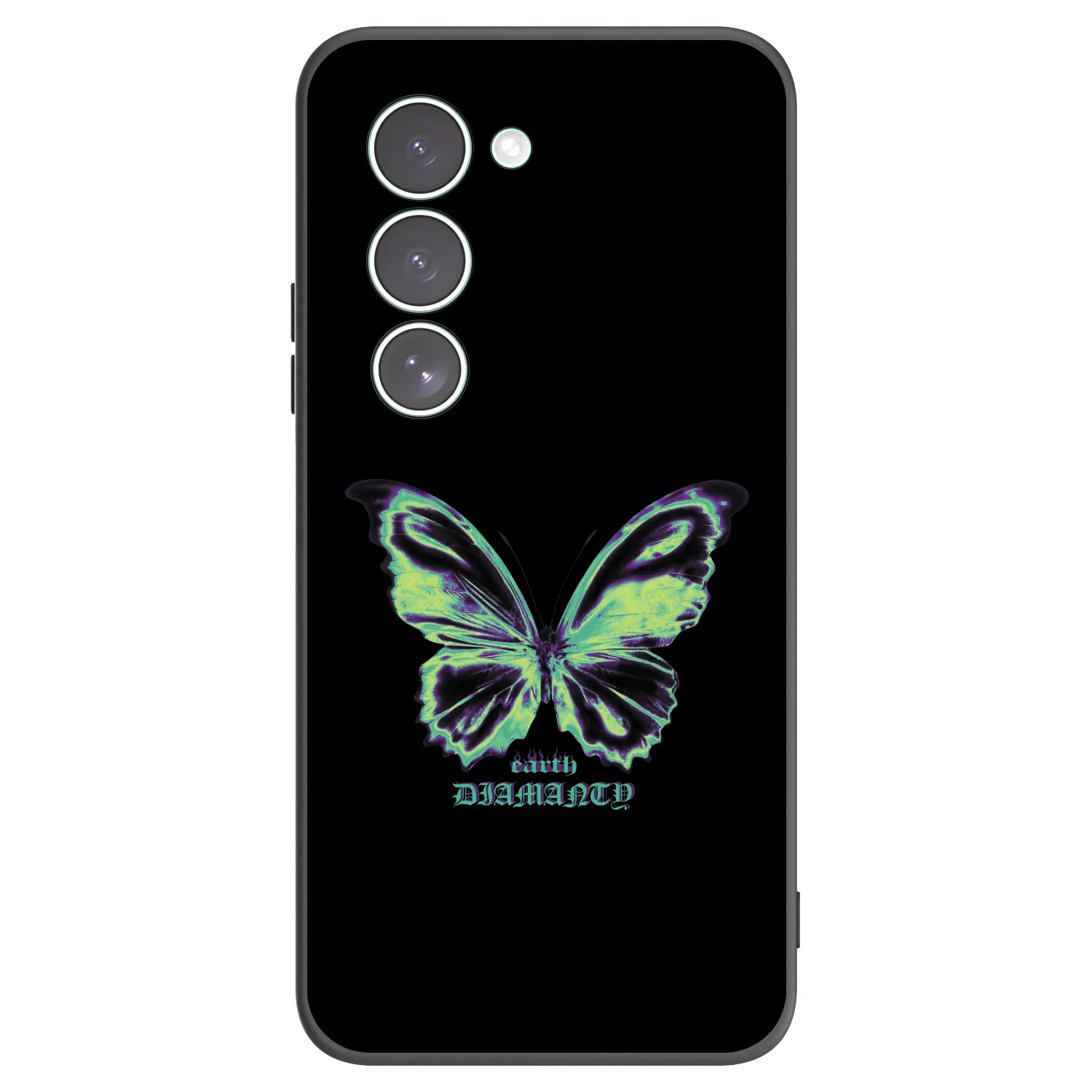 Picasee silikónový čierny obal pre Xiaomi Redmi 15 5G - Diamanty Blue
