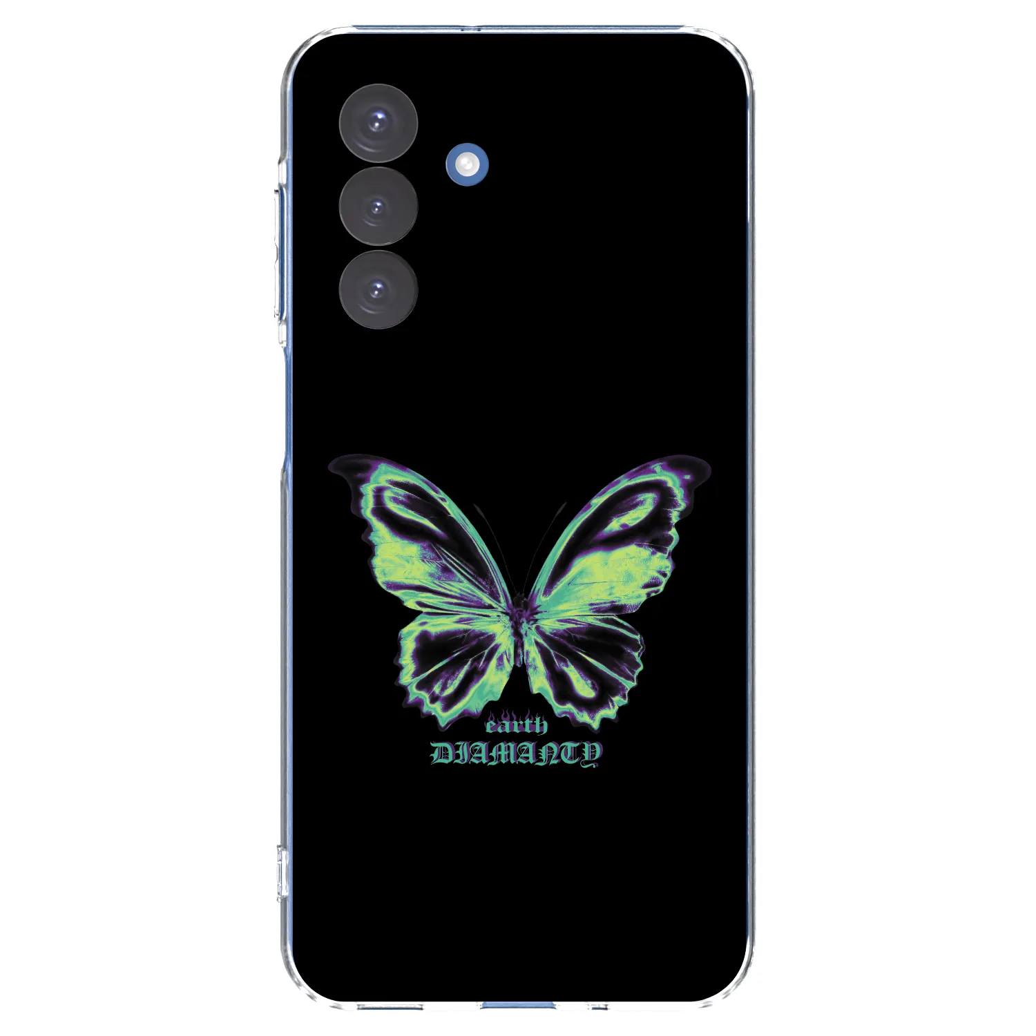 Picasee silikónový prehľadný obal pre Samsung Galaxy A17 5G - Diamanty Blue