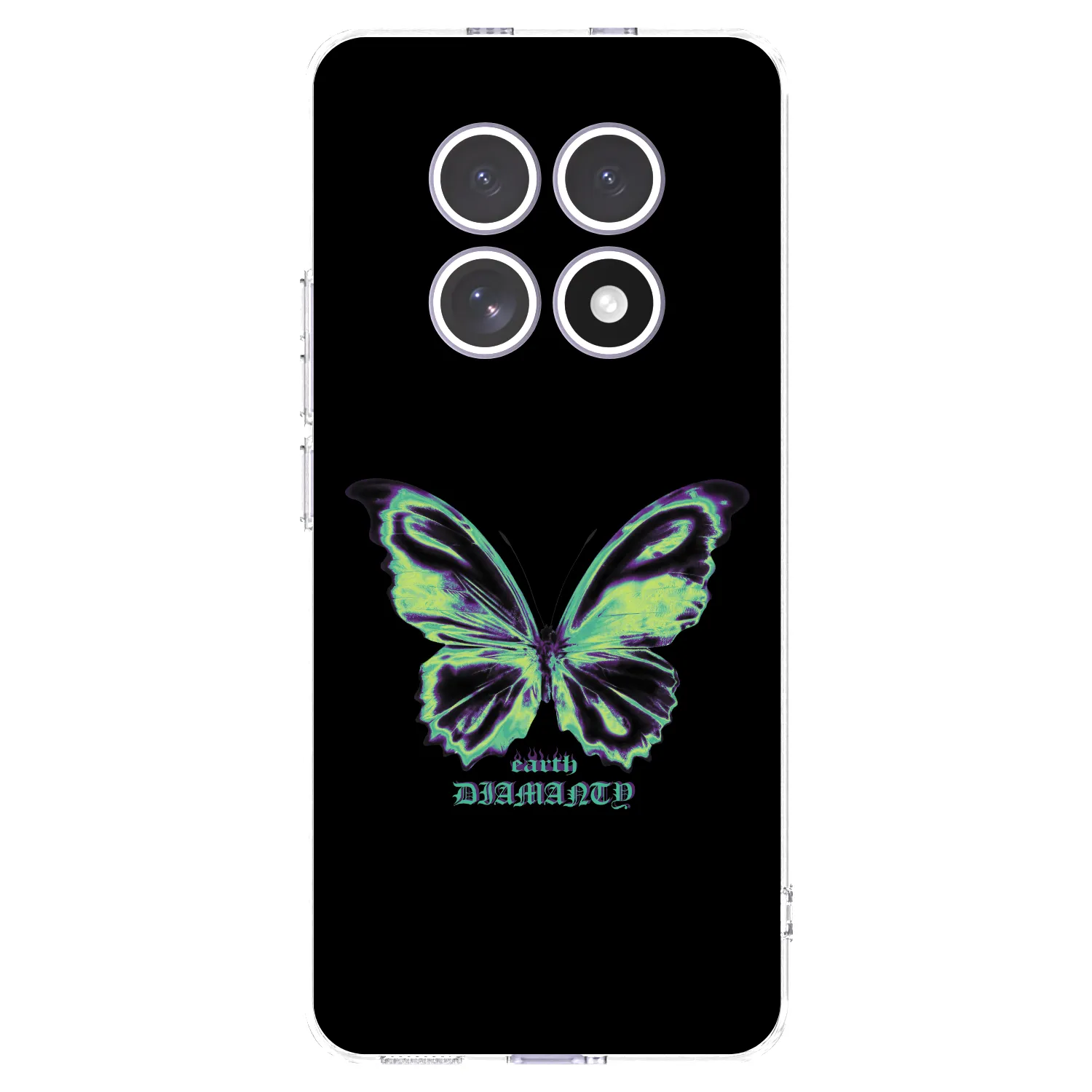 Picasee silikónový prehľadný obal pre Xiaomi Redmi Note 15 - Diamanty Blue