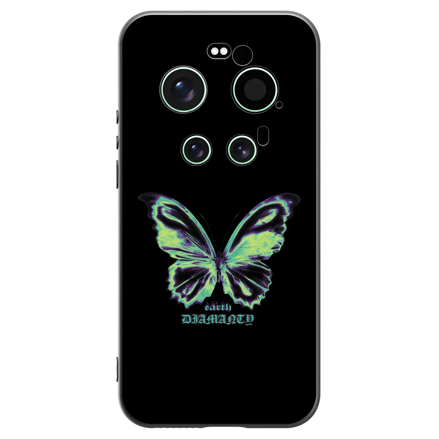 Picasee silikónový čierny obal pre Xiaomi 17 Ultra - Diamanty Blue
