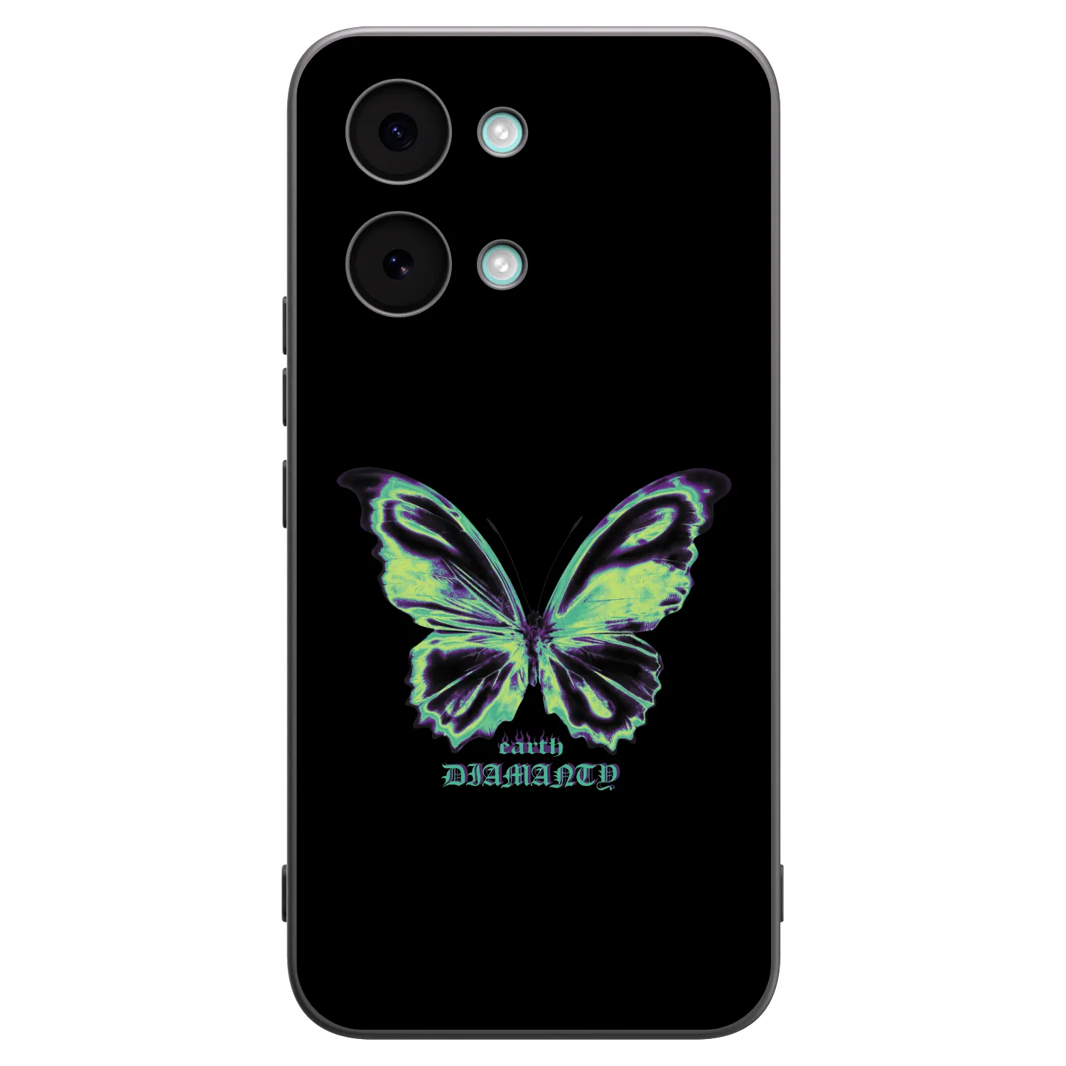 Picasee silikónový čierny obal pre Xiaomi Poco X8 Pro Max - Diamanty Blue