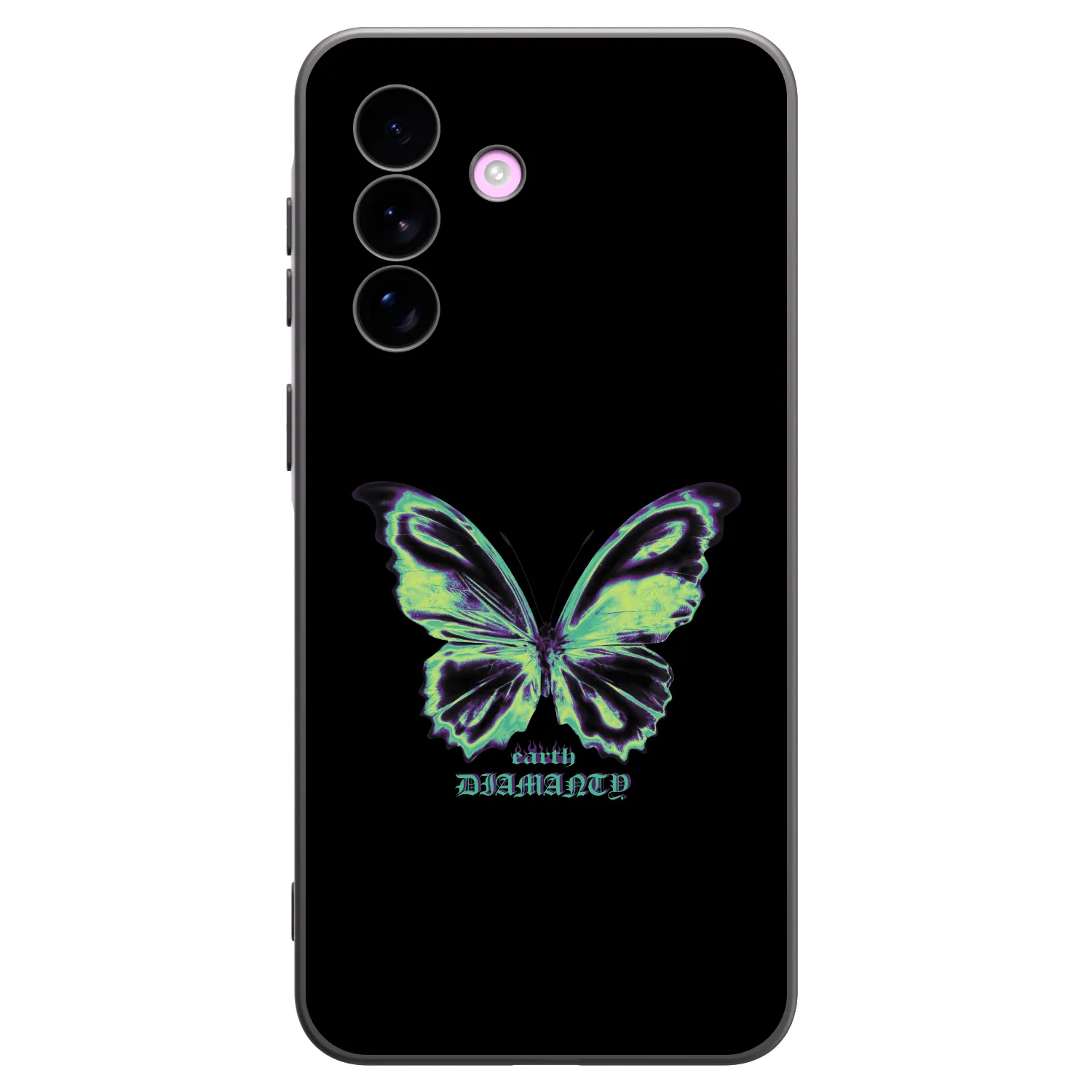 Picasee silikónový čierny obal pre Samsung Galaxy A57 5G - Diamanty Blue