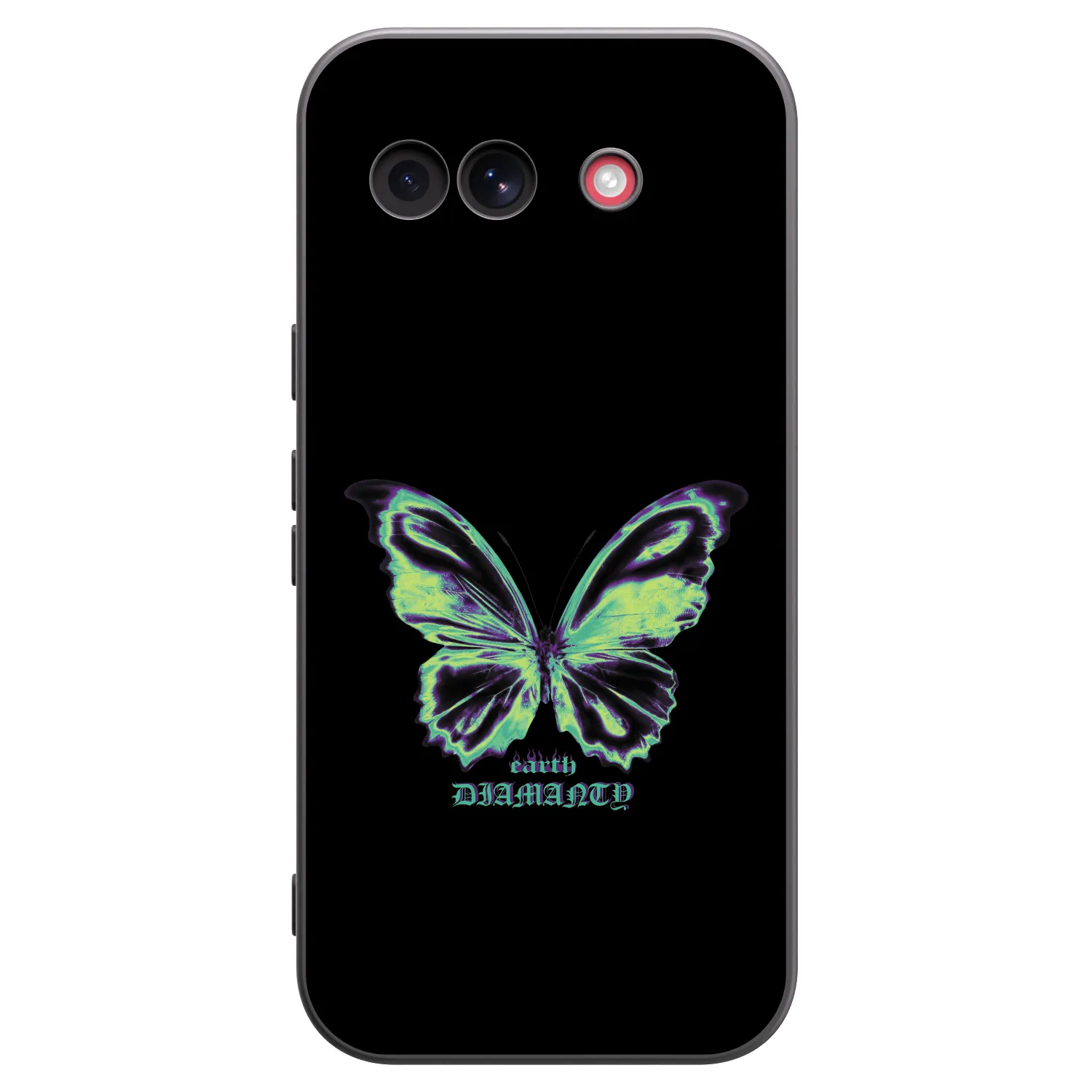 Picasee silikónový čierny obal pre Google Pixel 10a - Diamanty Blue