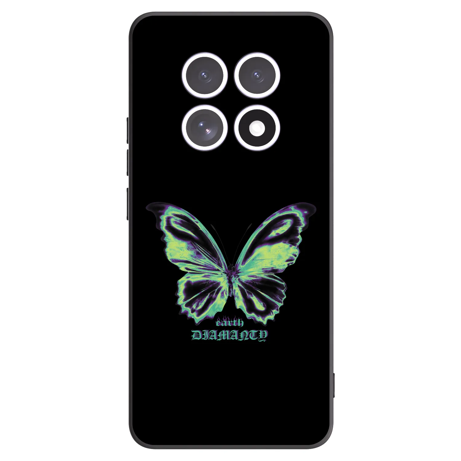 Picasee silikónový čierny obal pre Xiaomi Redmi Note 15 5G - Diamanty Blue