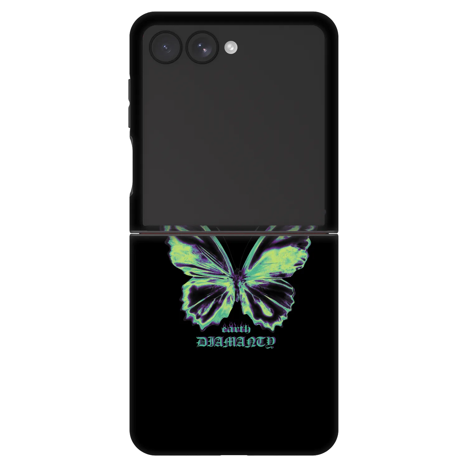 Picasee Fashion Case pre Samsung Galaxy Z Flip7 5G - Diamanty Blue