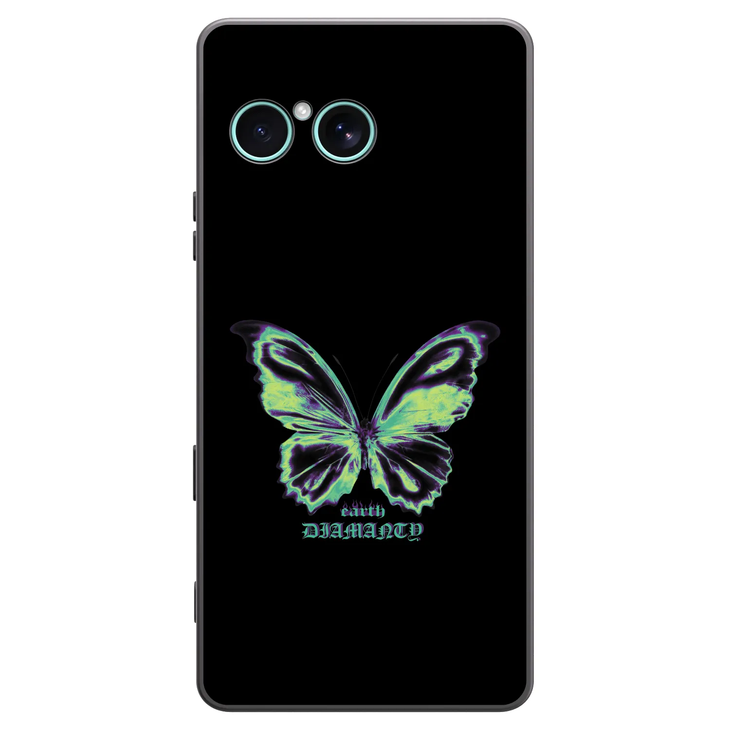 Picasee silikónový čierny obal pre Sony Xperia 10 VII - Diamanty Blue