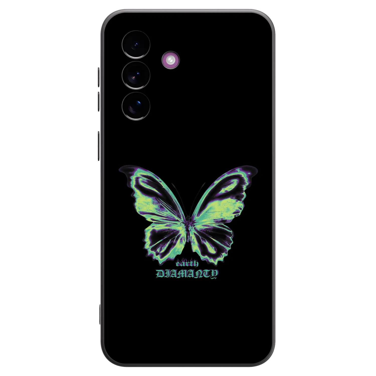 Picasee silikónový čierny obal pre Samsung Galaxy A37 - Diamanty Blue