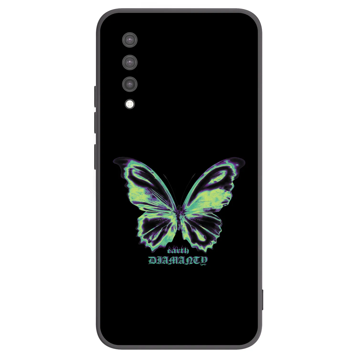 Picasee silikónový čierny obal pre Xiaomi Mi 9 Lite - Diamanty Blue