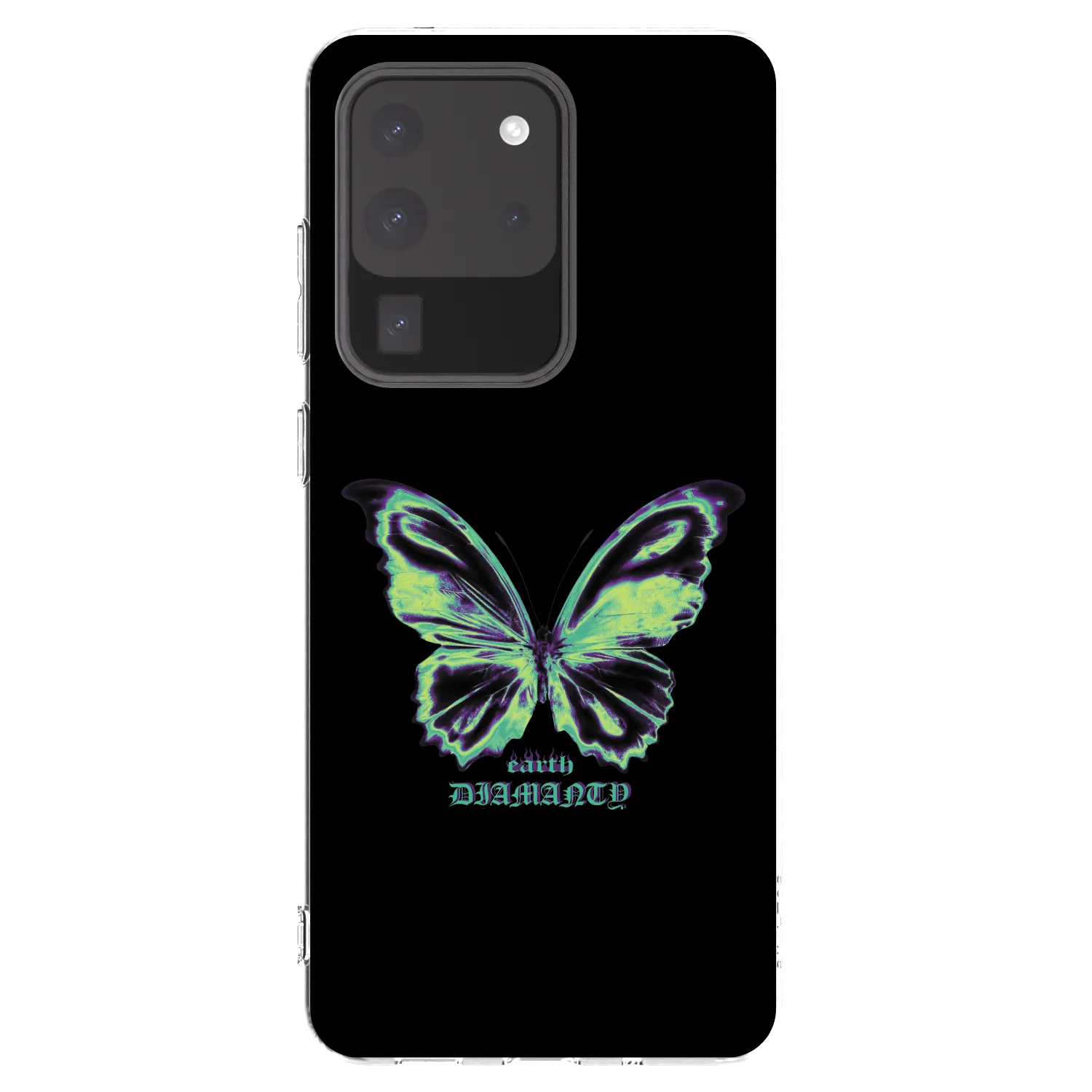 Picasee silikónový prehľadný obal pre Samsung Galaxy S20 Ultra 5G G988F - Diamanty Blue