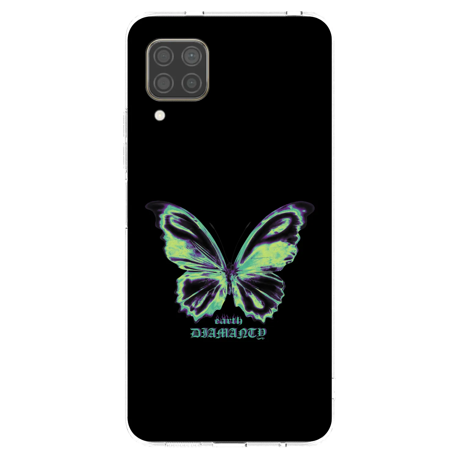 Picasee silikónový prehľadný obal pre Huawei P40 Lite - Diamanty Blue