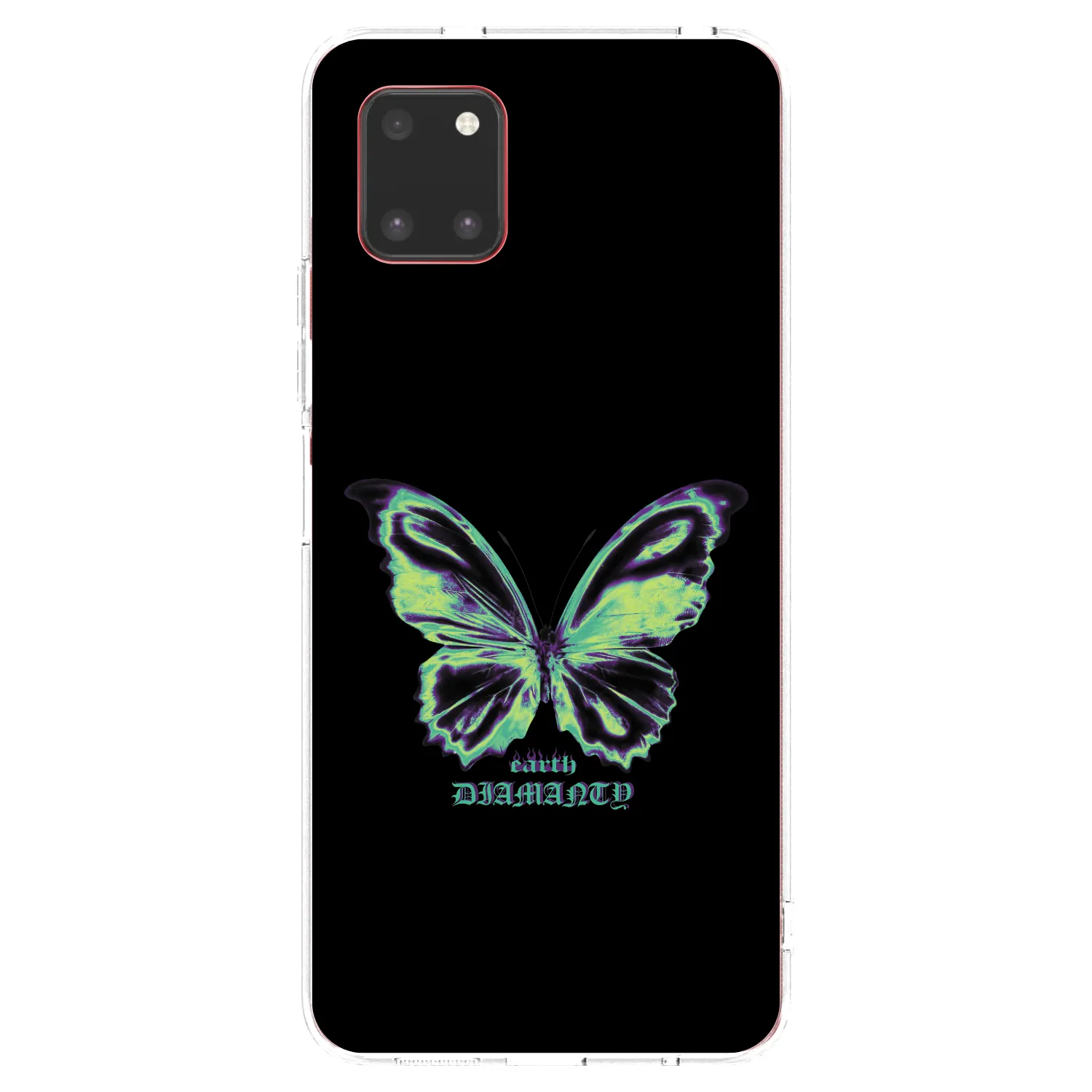 Picasee silikónový prehľadný obal pre Samsung Galaxy Note 10 Lite N770F - Diamanty Blue
