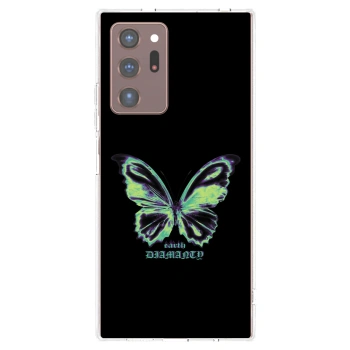 Picasee silikónový prehľadný obal pre Samsung Galaxy Note 20 Ultra - Diamanty Blue