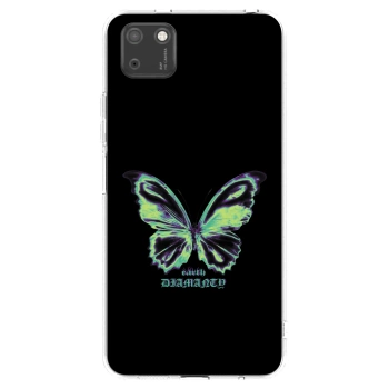Picasee silikónový prehľadný obal pre Huawei Y5P - Diamanty Blue