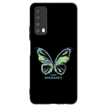 Picasee silikónový čierny obal pre Huawei P Smart 2021 - Diamanty Blue
