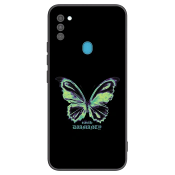 Obal pre Samsung Galaxy M11 - Diamanty Blue