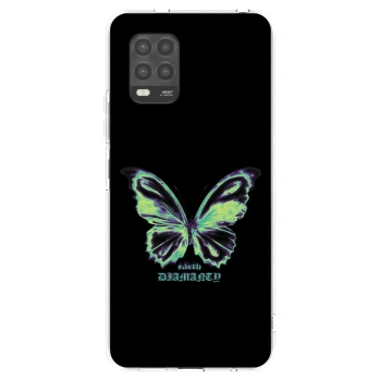 Picasee silikónový prehľadný obal pre Xiaomi Mi 10 Lite - Diamanty Blue