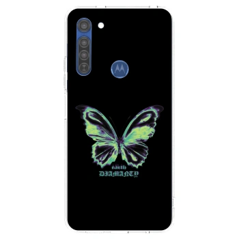 Obal pre Motorola Moto G8 - Diamanty Blue