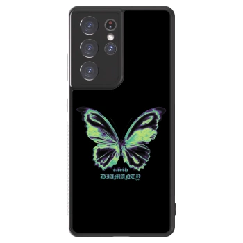 Obal pre Samsung Galaxy S21 Ultra 5G G998B - Diamanty Blue