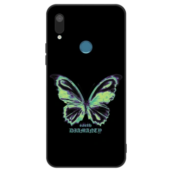 Obal pre Huawei Y7 2019 - Diamanty Blue