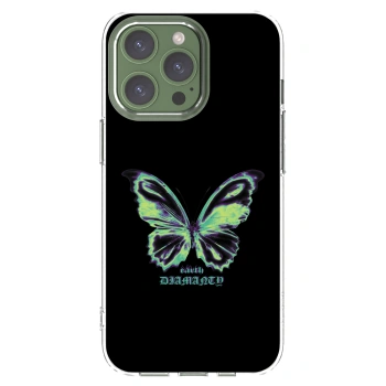 Picasee silikónový prehľadný obal pre Apple iPhone 13 Pro - Diamanty Blue