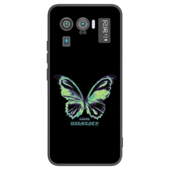 Picasee silikónový čierny obal pre Xiaomi Mi 11 Ultra - Diamanty Blue